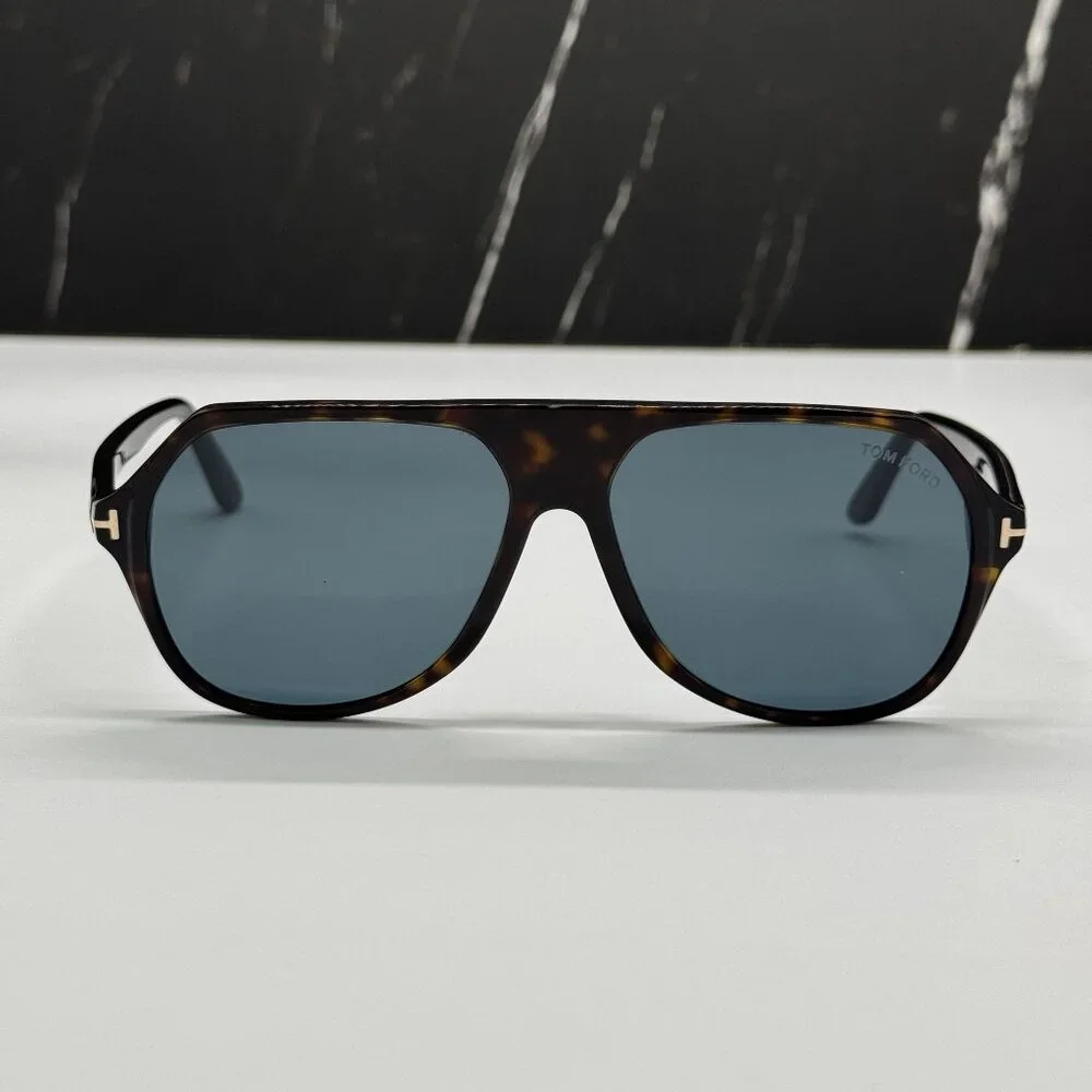 NEW TOM FORD HAYES TF934 52V HAVANA MEN SUNGLASSES TOM FORD FT0934 52V